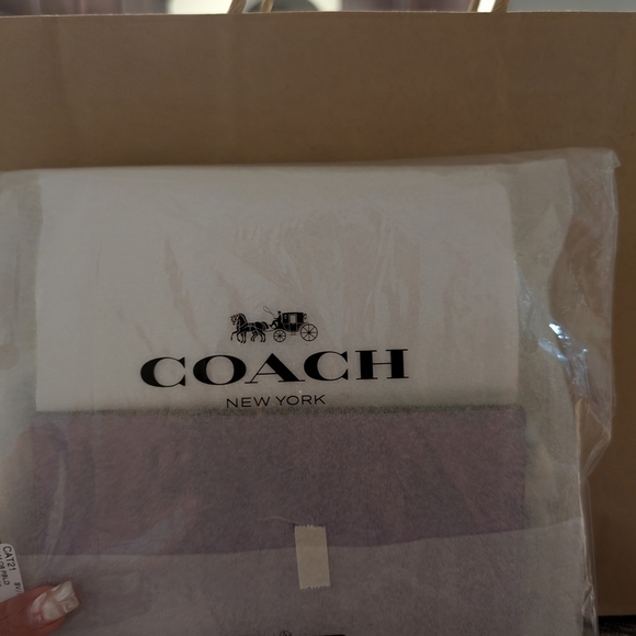 Authentic Purple Coach Crossbody Bag - Picture 6 of 13